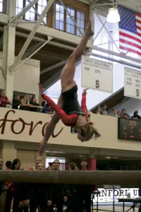 W. Gymnastics: Season best not enough against Bruins