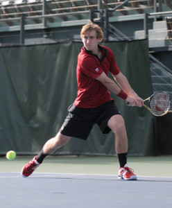 M. Tennis: Cardinal battles Utah in first ever team tourney at Pac-12s