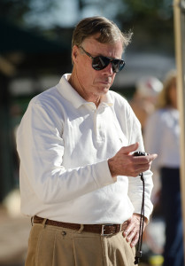 Stanford men's swimming head coach Skip Kenney led Stanford to seven NCAA titles and 31 straight conference championships, and earned the CSCAA Lifetime Achievement Award this week. (Courtesy of Dani Vernon)