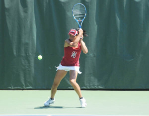 W. Tennis: Card beats Northwestern, advances to NCAA quarterfinals against USC