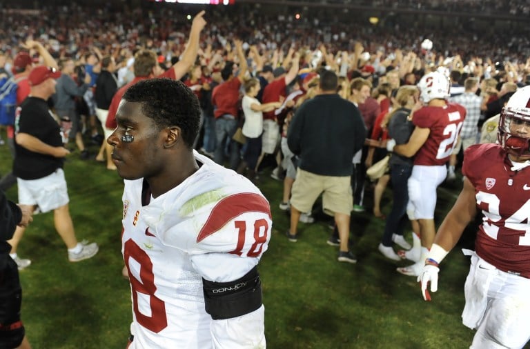 Southern California at Stanford football