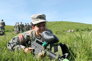 ROTC cadets wear uniforms to increase awareness of civilian-military gap