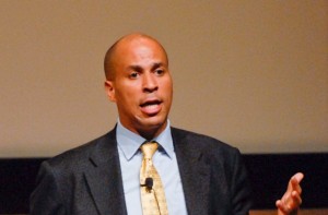 Newark, NJ Mayor Cory Booker '91 (The Stanford Daily File Photo).