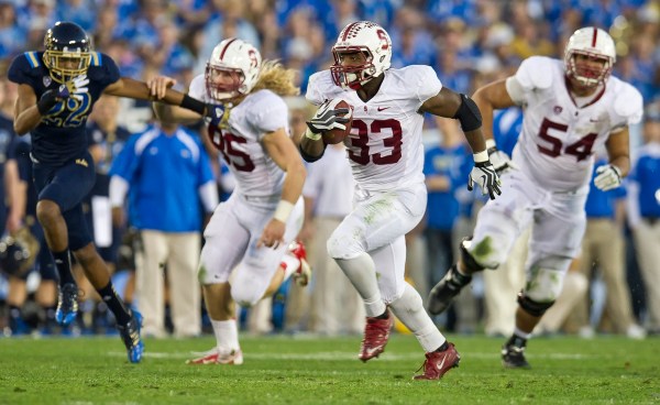 Running back Stepfan Taylor (#33)