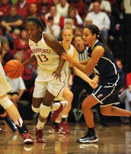 W. Basketball: No. 5 Card pulls away from No. 7 Cal late, wins 62-53