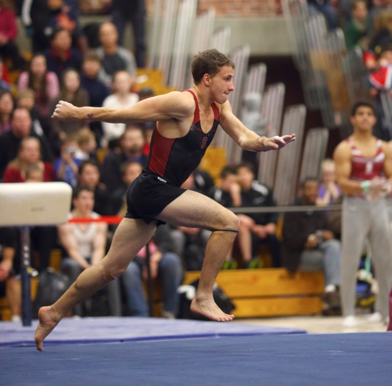 Senior Eddie Penev won his third MPSF Gymnast of the Week award this season on Tuesday.