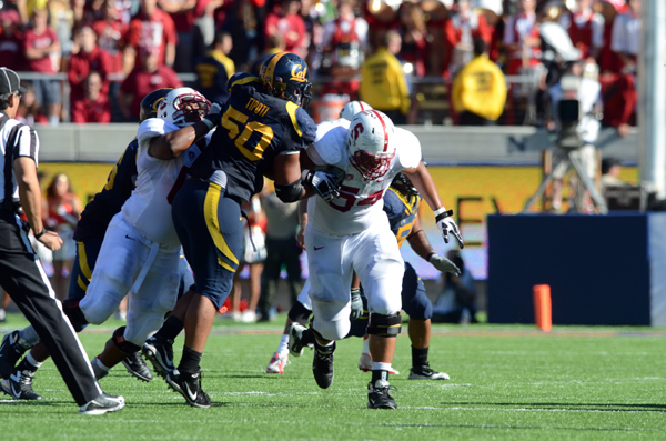 Stanford Head Coach David Shaw hopes to return All-American left tackle rising senior David Yankey back to left guard in 2013.