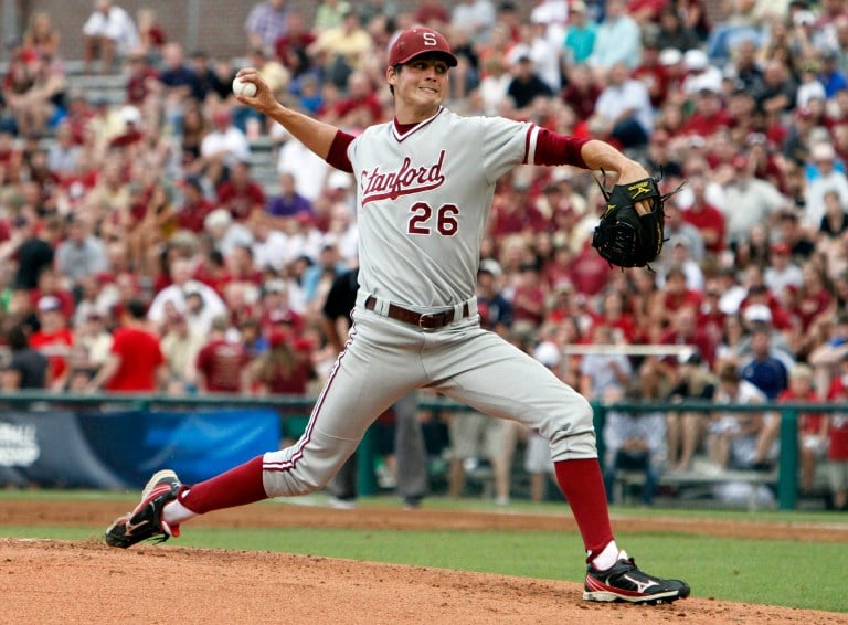 Senior Ace Mark Appel takes the mound tonight for the third time since his disastrous start in last season's Super Regionals. He owns a 1-1 career record against tonight's opponent, No. 23 Texas. (DON MONTAGUE/StanfordPhoto.com)