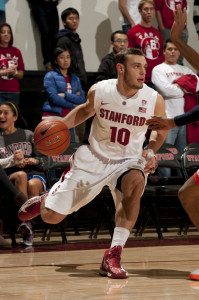 Junior guard Robbie Lemons (10)  (KYLE TERADA/StanfordPhoto.com)