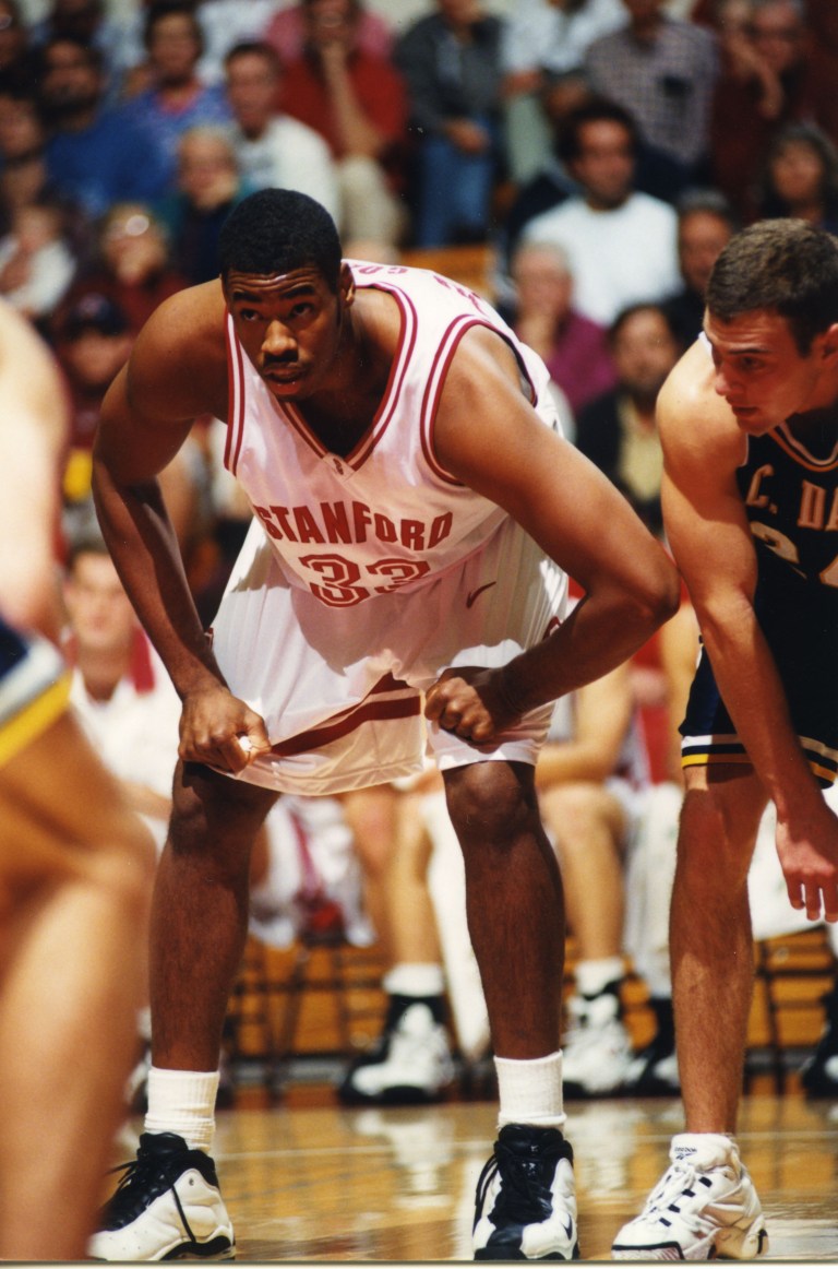 Former Stanford star Jason Collins came out publicly today in a landmark announcement for gay athletes in professional sports (Photo courtesy of Stanford Athletics).