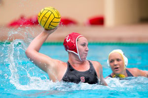 Senior Melissa Seidemann (above) captured an Olympic gold medal last summer alongside junior Annika Dries and freshman Maggie Steffens. [BOB DREBIN/The Stanford Daily]