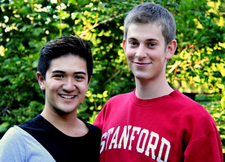 Jason Galisatus '15, BAYS executive director, and Nicholas Spears '15, deputy executive director. Courtesy of Jason Galisatus