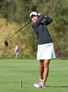 Though she has often been outshined by classmate Mariah Stackhouse this season, freshman Lauren Kim (above) has compiled two top-10 individual finishes of her own. (MICHAEL BURNS/isiphotos.com)