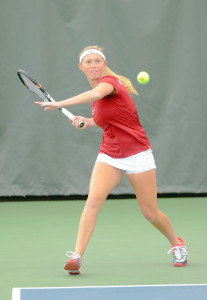 Freshman Krista Hardebeck (above) 