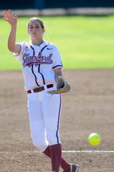 Freshman Kelsey Stevens (above) and the Cardinal will take on Tulsa in the opening round of the Lincoln Regional. (SIMON WARBY/The Stanford Daily)