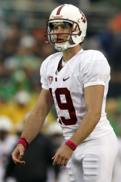 Senior kicker Jordan Williamson is known to make 60-yard field goals in practice on a regular basis, but can he boot a 67-yarder? If he has the leg — and ends up in the right game situation — he could set the NCAA record for longest kick. (Aaron Suozzi Photography)