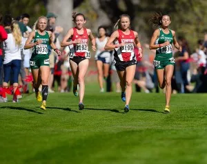 Junior Aisling Cuffe (second from left)