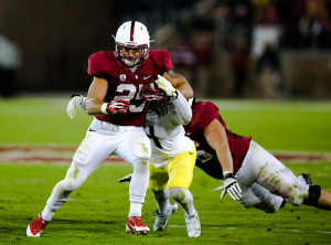 Senior running back Tyler Gaffney (above)