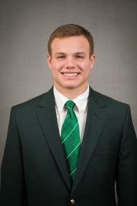 True freshman kicker Michael Geiger has been rock-solid for the Spartans this year, making 14 of his 15 field goals and 33 of his 35 PATs. (Michigan State Athletics)