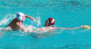 Junior Alex Bowen (9) led the Cardinal to a second-place finish in the MPSF tournament (ARNAV R MARIWALA/The Stanford Daily)