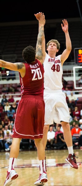 Senior forward John Gage (40)