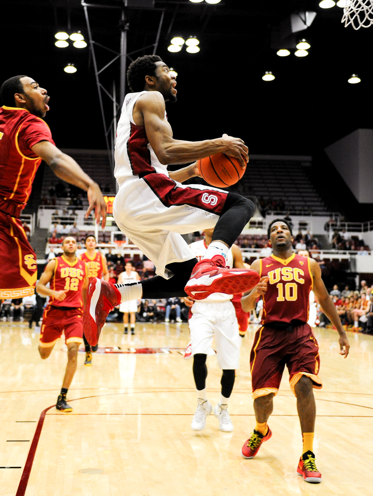 Junior guard Chasson Randle (center)