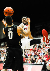 Junior guard Chasson Randle (right) 