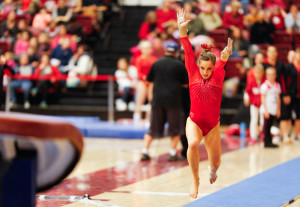 Redshirt junior Kristina Vaculik (above)