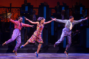 Daniel J. Watts, Dormeshia Sumbry-Edward and Phillip Attmore in Broadway's "After Midnight" - By Matthew Murphy