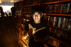 Aaron Swartz. Photo Credit: Noah Berger.