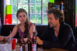 Hailee Steinfeld and Mark Ruffalo in "Begin Again." Courtesy of the Weinstein Company.