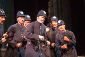 Robby Stafford as the Sergeant of Police (double cast with Steve Goodman), The Pirates of Penzance.  Photo by Charles Martin, 2014.