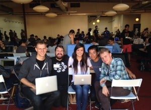 HelloWorld launched at the YCombinator hackathon in Mountain View this past weekend. (Courtesy of Ernestine Fu)