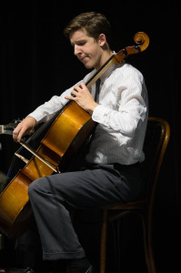 Weston Gaylord in "War of the Worlds," photo by Frank Chen.