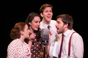 (left to right) Noemi Berkowitz, Sarah Gage, Weston Gaylord, and Dante Belletti. Photo by Frank Chen