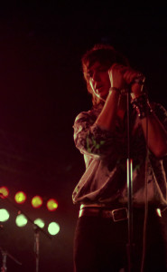 Lead singer Julian Casablancas of headliners The Strokes. Photo by Gabriela Groth.