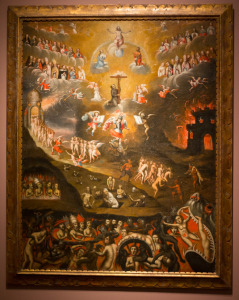  "The Last Judgement" by Pieter I de Jode . Photo by Avi Bagla.