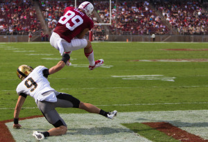 Senior receiver Devon Cajuste (89)