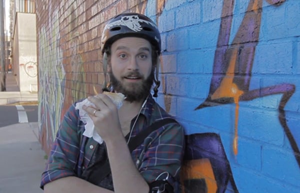 High Maintenance's non-traditional protagonist is a 30-something weed dealer.  Photo via reelgood.com.au 