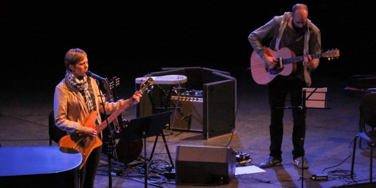 Pomplamoose at Stanford. Photo by Avi Bagla.