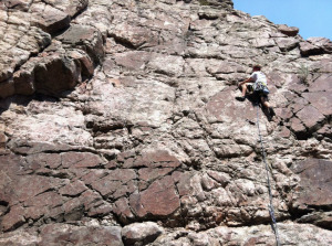 After beginning his year at home in New York for a few months, James Cranston moved to Colorado and lived in the mountains on a Buddhist outdoor program. He then moved into an apartment in Boulder, Colorado, worked at a coffee shop and pursued his climbing passion almost everyday. (Courtesy of James Cranston)