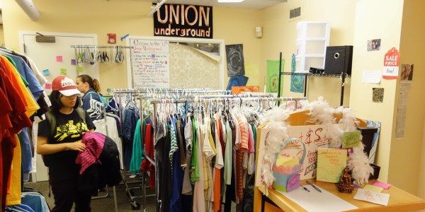 Starting as a business plan for an Alternative Spring Break project, The Free Store has since grown into a full-fledged student service with a strong emphasis on sustainability, aiming to reduce waste by giving students a place for their leftover things instead of them being thrown away.
(RAHIM ULLAH/The Stanford Daily)