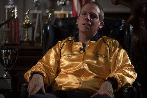 Steve Carrell in "Foxcatcher." Courtesy of Sony Pictures Classics.