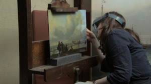 A restoration in progress from "National Gallery." Photo courtesy of Zipporah Films.