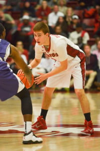 Freshman guard Robert Cartwright (right)