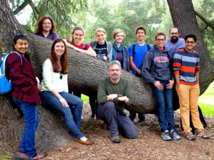 The "Party with Trees" introsem provided students with an understanding of the different trees on campus (Courtesy of Devaki Bhaya).