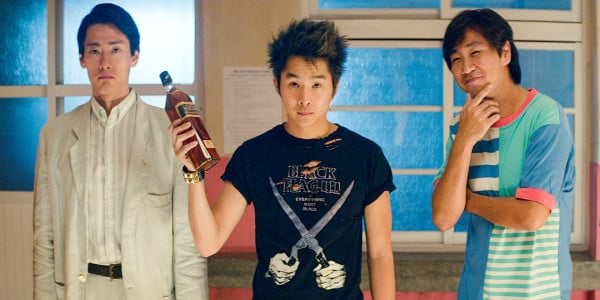 Teo Yoo, Justin Chon and Esteban Ahn in "Seoul Searching." Photo courtesy of Daniel Katz.