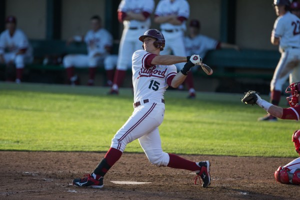 Junior Austin Barr was one of the lone bright spots for the Cardinal this weekend. He went 3-for-8 with 4 RBI over the three games, though the team hit just .179 in the series. (CASEY VALENTINE/isiphotos.com)