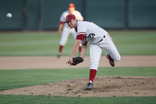 Lefty Logan James (above) pitched four innings of spotless relief, scattering two hits while striking out seven to earn the win over San Diego. (DAVID ELKINSON/isiphotos.com)