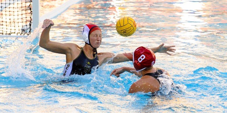 Sophomore Jamie Neushul (right) is one of three Stanford players from Dos Pueblos High School in Santa Barbara. Two players on UCLA are from the school as well, adding another degree of familiarity to the rivalry. (